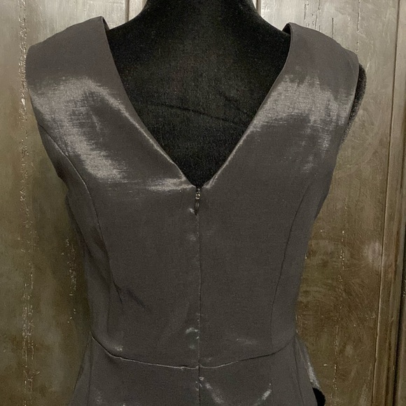 Vintage Pompous Studio Berkley little black sleeveless dress- size Medium - Picture 6 of 12